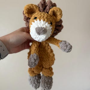 Lion Snuggler | Lion Lovey | Safari Lovey | Lion Snuggler | Custom Lion Snuggler | Lion Plushie | Safari Nursery