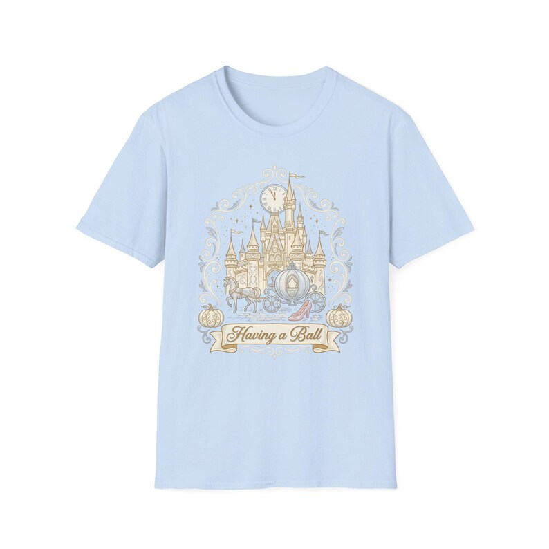 Fancy Cinderella Magic Kingdom Walt Disney World Vacation Shirt, Matching Family Princess, Park Day, Pretty Disney Fashion T-Shirt, TShirt image 8