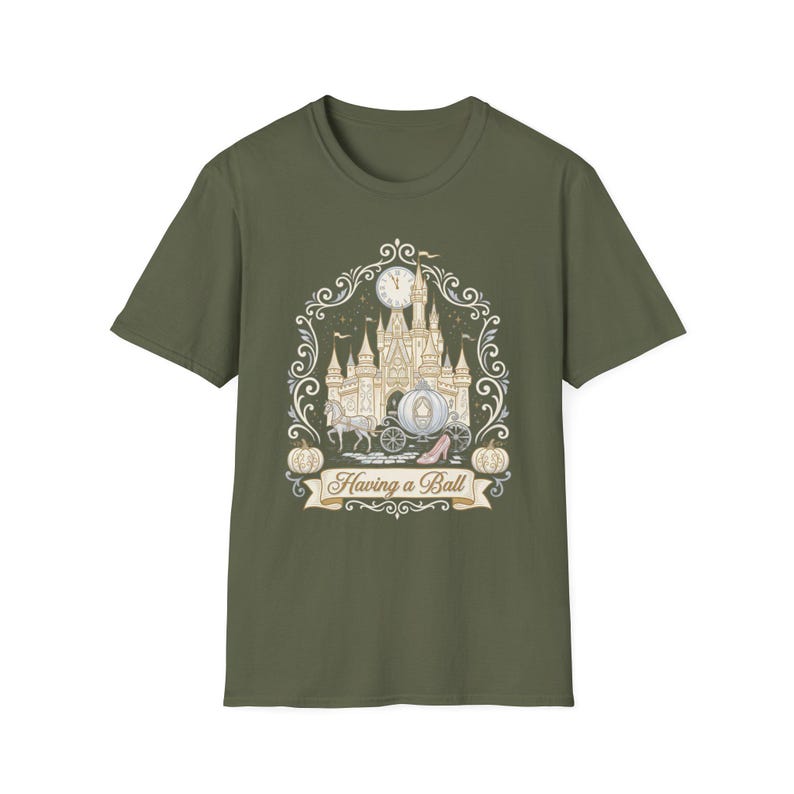 Fancy Cinderella Magic Kingdom Walt Disney World Vacation Shirt, Matching Family Princess, Park Day, Pretty Disney Fashion T-Shirt, TShirt image 6