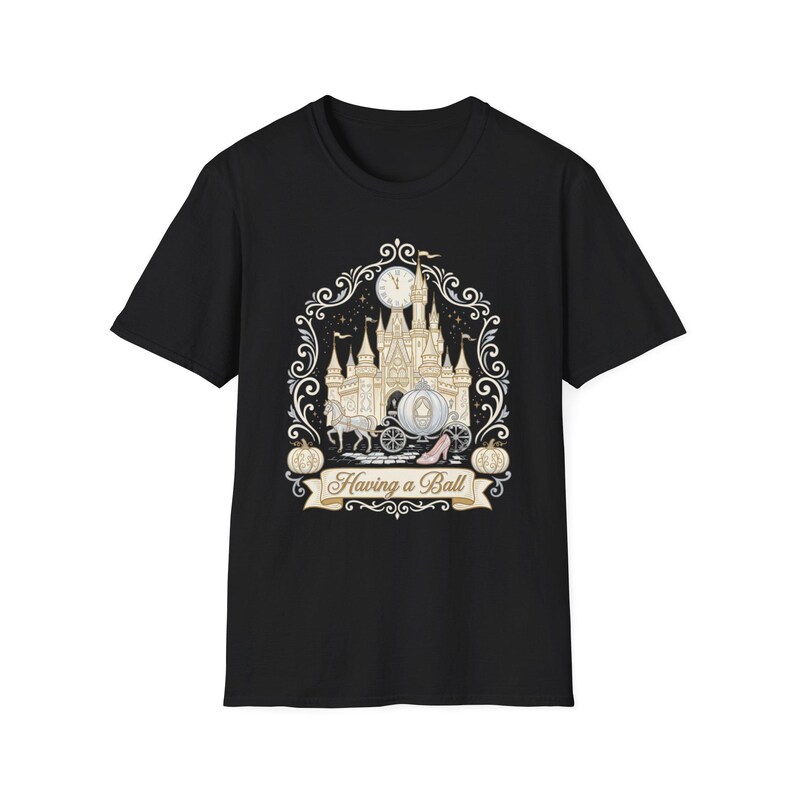 Fancy Cinderella Magic Kingdom Walt Disney World Vacation Shirt, Matching Family Princess, Park Day, Pretty Disney Fashion T-Shirt, TShirt image 3