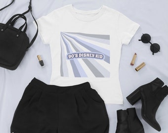 90's Disney Kid Unisexe Jersey Tee à manches courtes / Chemise Disney vintage / Retro Disney TShirt / 90's Disney T-Shirt / Classic Disney / Funny