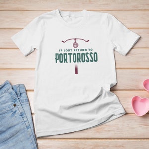 If Lost Return To Portorosso Unisex Heavy Cotton Tee / Luca T-Shirt