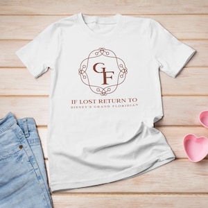 Disneys Grand Floridian Unisex Heavy Cotton Tee / Disney Resort Shirt / Lustige Disney / Classic Disney / Fancy Disney / T-Shirt / Resort