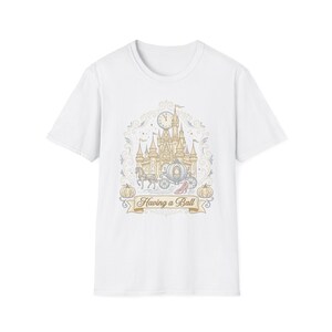 Fancy Cinderella Magic Kingdom Walt Disney World Vacation Shirt, Matching Family Princess, Park Day, Pretty Disney Fashion T-Shirt, TShirt image 2