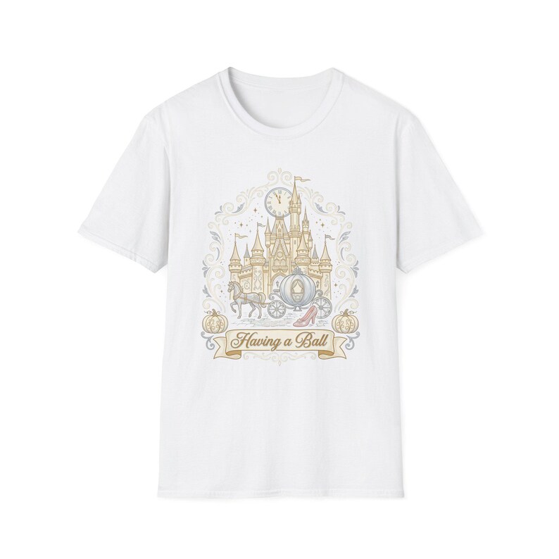 Fancy Cinderella Magic Kingdom Walt Disney World Vacation Shirt, Matching Family Princess, Park Day, Pretty Disney Fashion T-Shirt, TShirt image 2