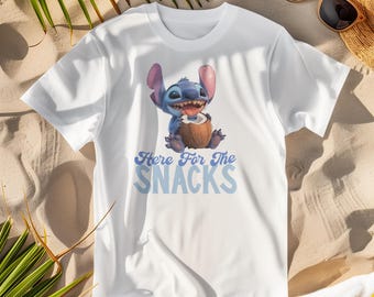 Stitch Tropical / Lilo and Stitch / Stitch Coconut / Funny Stitch / Disney Vacation / Disney Trip / Matching Shirts / Family / Stitch Movie