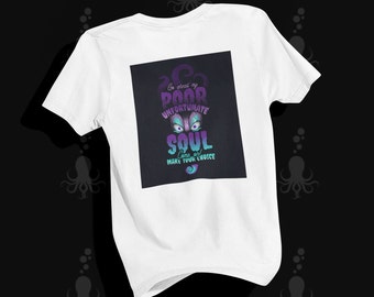 Ursula T-Shirt / Ursula Shirt / Little Mermaid / Disney Villain / Funny Ursula Tee / Funny Disney Villain / Poor Unfortunate Souls / Cosplay