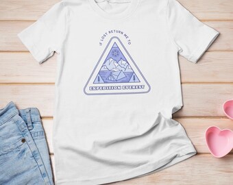 Expeditie Everest Unisex Zwaar KatoenEn T-shirt / Disney Everest Shirt / Disney Expeditie Everest Tee / Grappig Disney Shirt / Disney Park Shirt