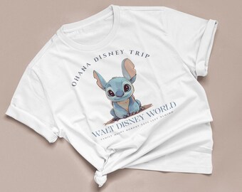 Stitch Ohana Disney Family Vacation Matching Shirts / Unisex Tee / Lilo Stitch / Hawaii / Polynesian / Funny Disney / Disney Trip / TShirt