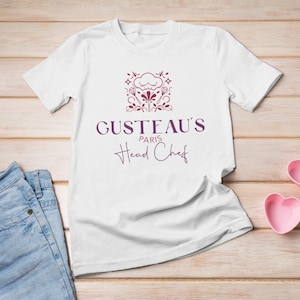 Gusteau&#39;s Head Chef Unisex Heavy Cotton Tee / Ratatouille Shirt / Remy Shirt / Linguini Shirt / Disney Family Shirt / Disney Epcot Shirt