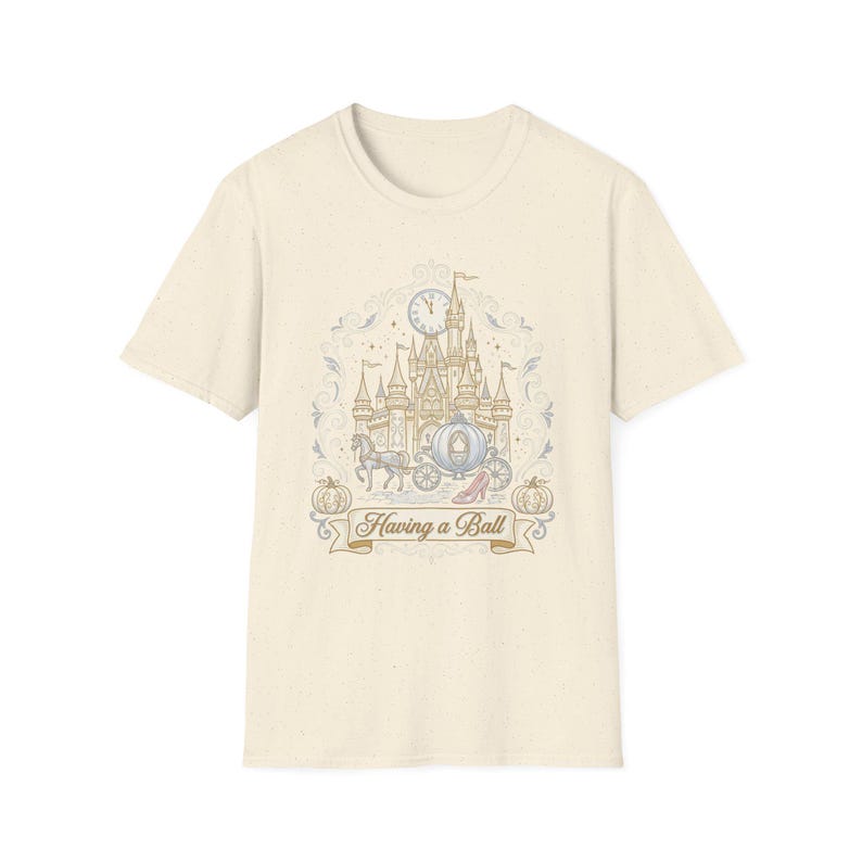 Fancy Cinderella Magic Kingdom Walt Disney World Vacation Shirt, Matching Family Princess, Park Day, Pretty Disney Fashion T-Shirt, TShirt image 1
