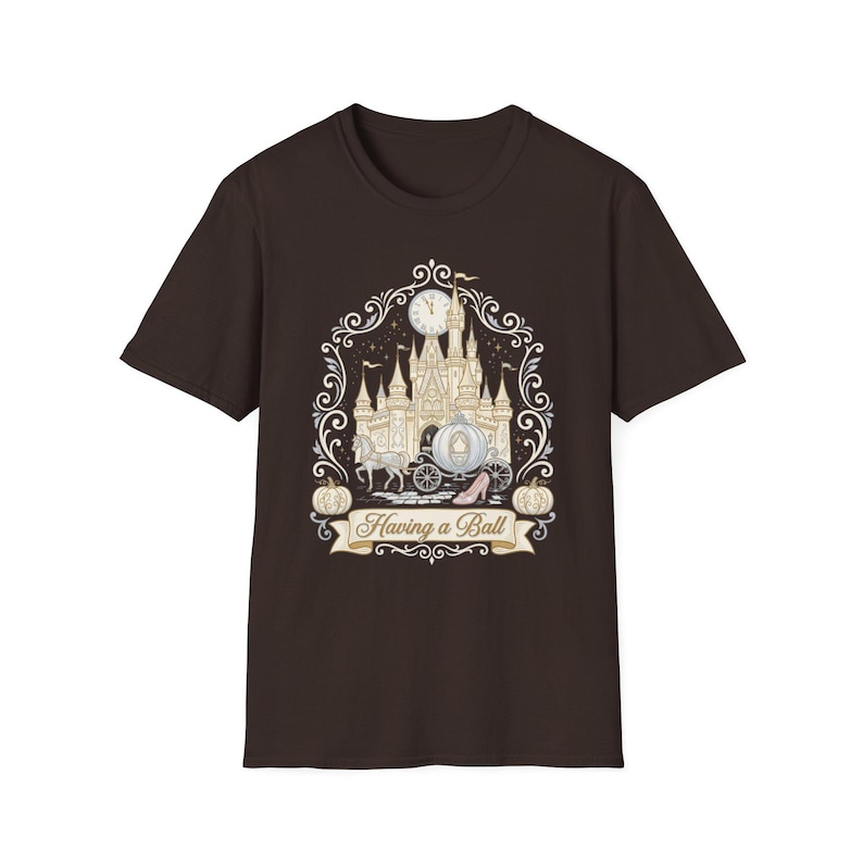 Fancy Cinderella Magic Kingdom Walt Disney World Vacation Shirt, Matching Family Princess, Park Day, Pretty Disney Fashion T-Shirt, TShirt image 5