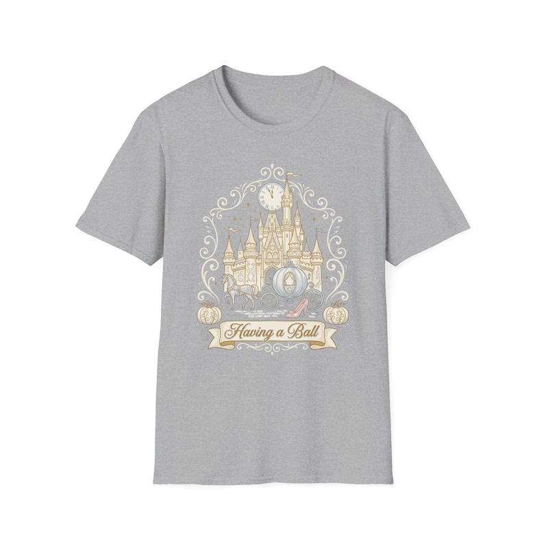 Fancy Cinderella Magic Kingdom Walt Disney World Vacation Shirt, Matching Family Princess, Park Day, Pretty Disney Fashion T-Shirt, TShirt image 4