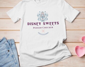 Disney Sweets Poison Checker Unisex Heavy Cotton Tee / Magic Kingdom Shirt / Disney Treats / Poison Checker Shirt / Ratatouille Shirt / Remy