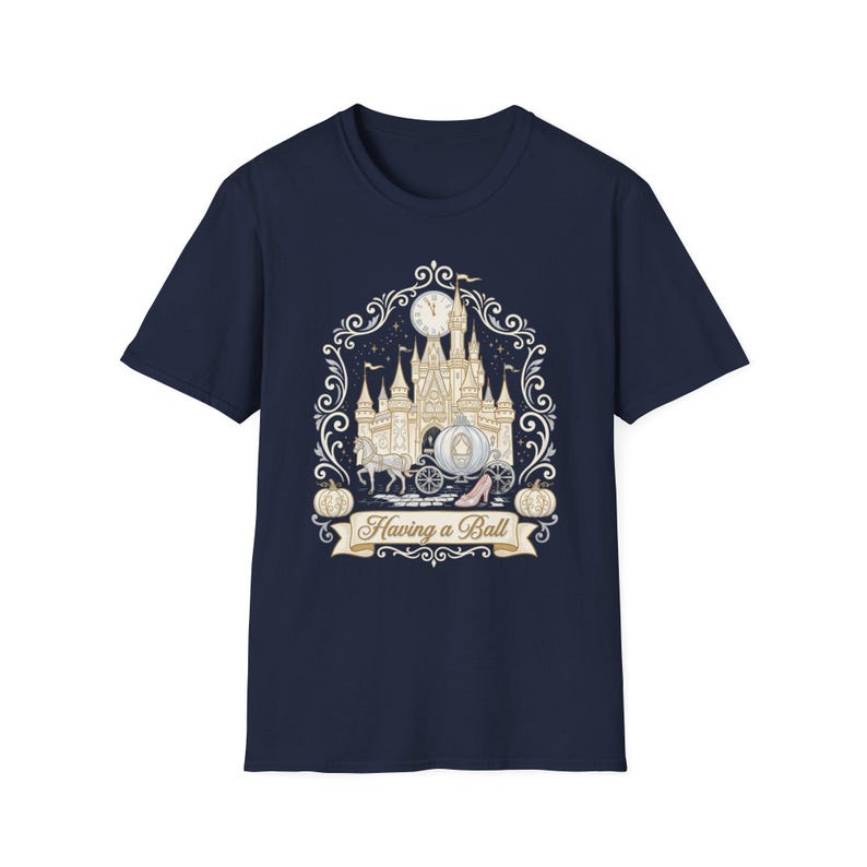 Fancy Cinderella Magic Kingdom Walt Disney World Vacation Shirt, Matching Family Princess, Park Day, Pretty Disney Fashion T-Shirt, TShirt image 9
