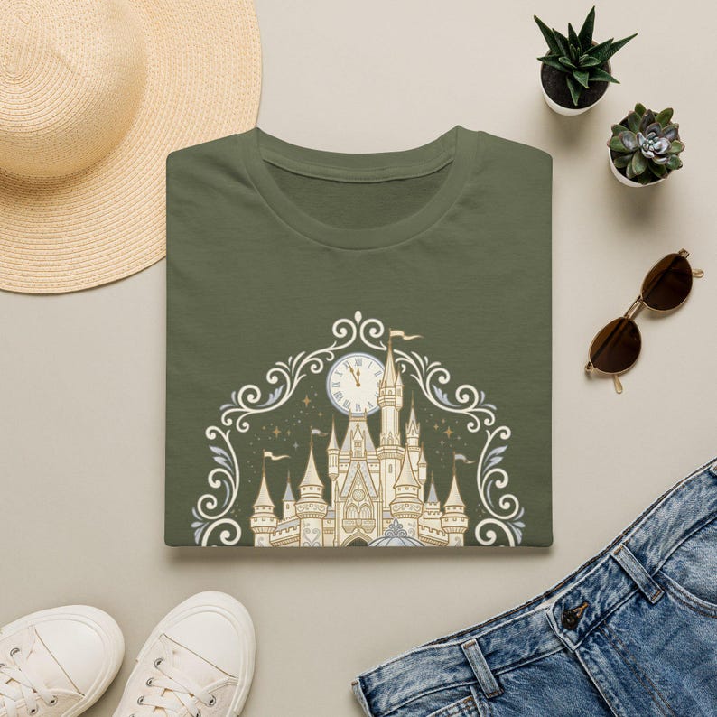 Fancy Cinderella Magic Kingdom Walt Disney World Vacation Shirt, Matching Family Princess, Park Day, Pretty Disney Fashion T-Shirt, TShirt image 15