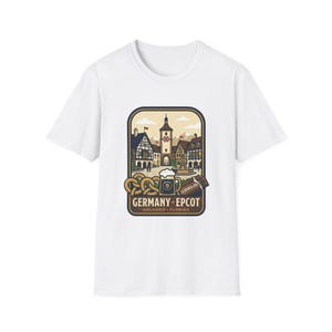 Germany Epcot Patch T-Shirt | Orlando Travel Souvenir