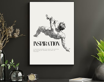 Inspiration wall art, wall art, wall decor, inspiration wall decor, printable wall art, living room art, bedroom wall art, instant downloads