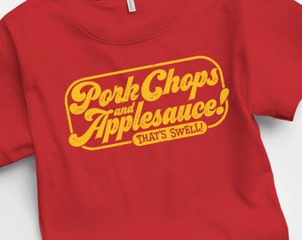Funny Brady Bunch T-shirt Silly Peter Brady Saying Graphic Tshirt Pork Chops And Applesauce Mens Womens Gift T-shirt 1960s 1970s Vintage Tee