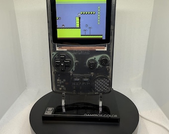 Game Boy-kleur: grappig spelend aangepast moederbord IPS-scherm met achtergrondverlichting, doorzichtige zwarte schaal