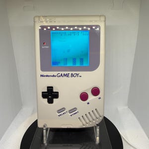 Nintendo Game Boy Original DMG-01 - Backlight Mod (groenblauw) - Bivert-chip