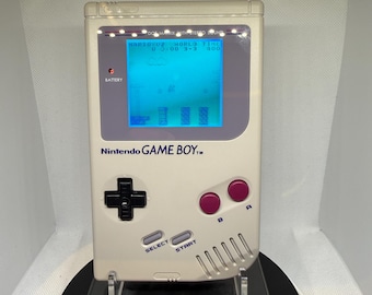 Nintendo Game Boy Original DMG-01 - Backlight Mod (groenblauw) - Bivert-chip
