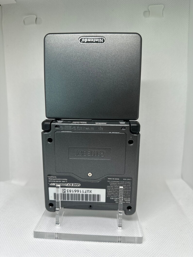 Nintendo Game Boy Advance SP 101 - Upgraded Buttons & Shell - Gray ...