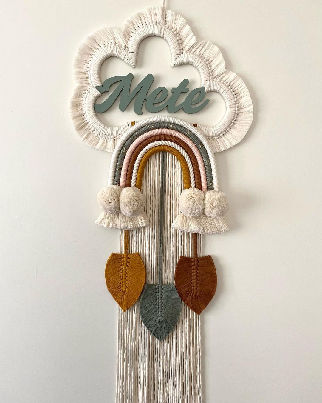 Personalised Dream Catcher Girls Room Decor Boho Nursery Decor Custom