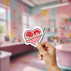 Glutenvrije Girl Power-sticker | Leuke sticker voor coeliakiebewustzijn | Allergiesticker voor tieners en vrouwen