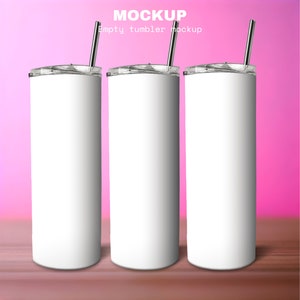 PNG 20oz skinny tumbler mockup,Sublimation mockup wrap mockup, tumbler mockup with transparent background product tumbler