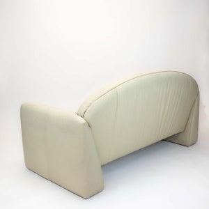 Vintage 2 Sitzer Leder Sofa Octanova von Peter Maly für Cor 1980s Design Postmodern Design 80er Jahre Post Modern zdjęcie 7