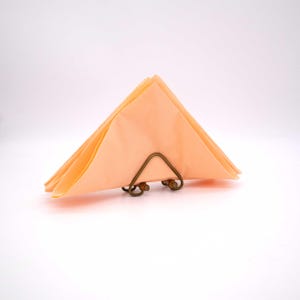 Piccolo porta tovaglioli o porta biglietti di Carl Auböck, anni '50, bambù, ottone, Mid Century Modern, Wiener Werkstätte, design classico