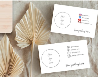 Business Card - Thank you card