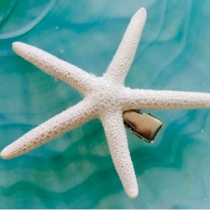 Starfish Clip White