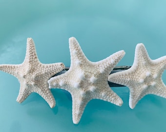 Starfish Hair Barrette Clip