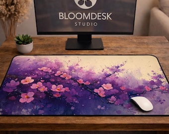 Sakura Desk Mat | Japanese Cherry Blossom