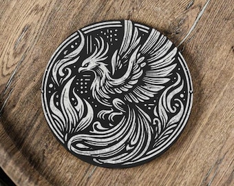 Rising Phoenix Coaster: Corkwood, High-Gloss Home Decor