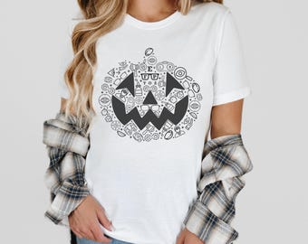 Halloween Optometry Pumpkin Shirt: Eye Doctor Gift