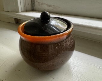 Halloween Resin Jar/Cauldron with lid