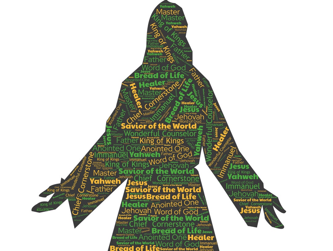 Names of Jesus Blanket Names of God Blanket Blanket 40x30 Etsy