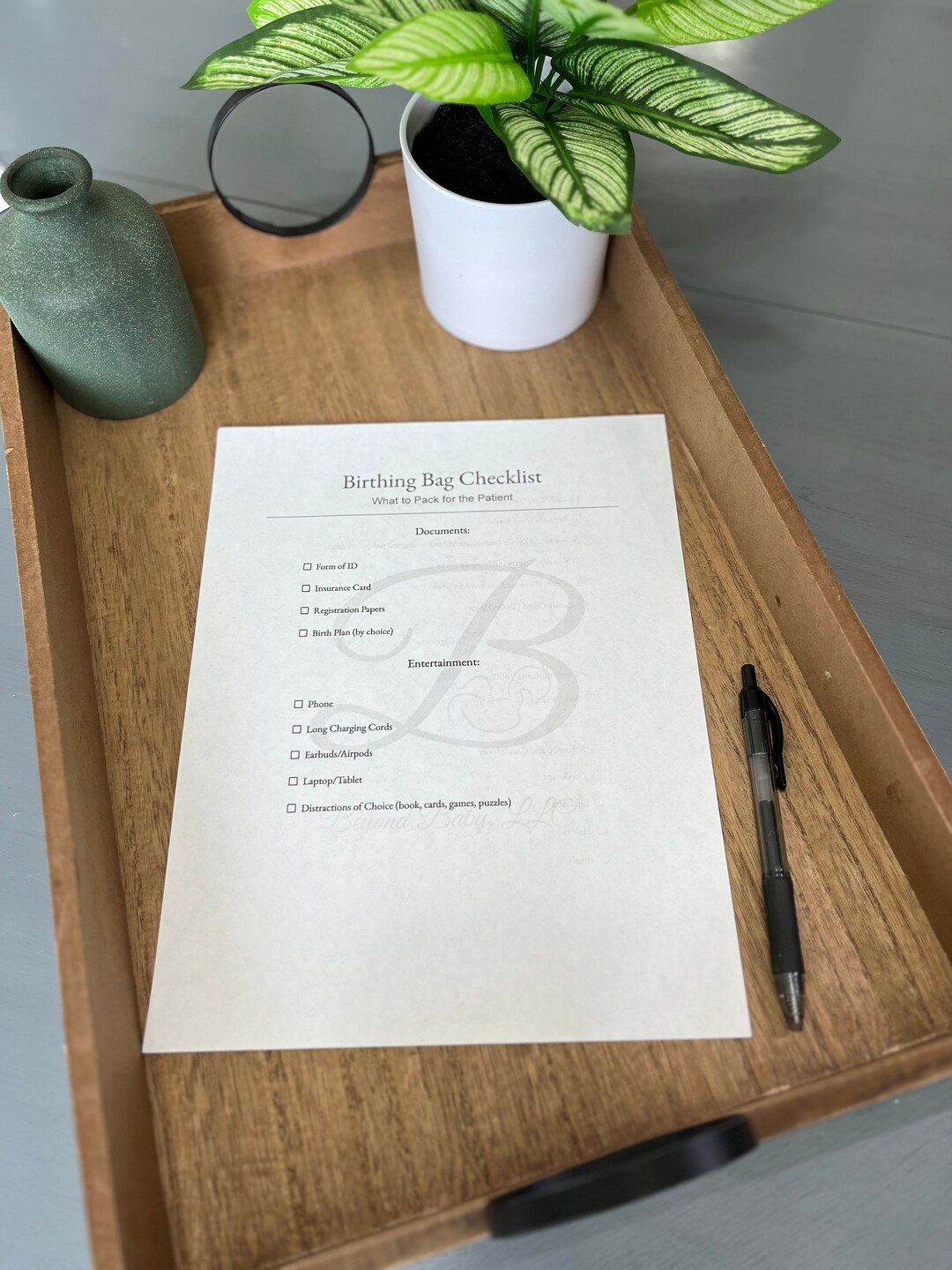Hospital Packing List - Etsy