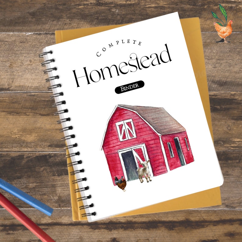 Ultimate Homestead Binder Homestead Management Binder Farm Planner ...