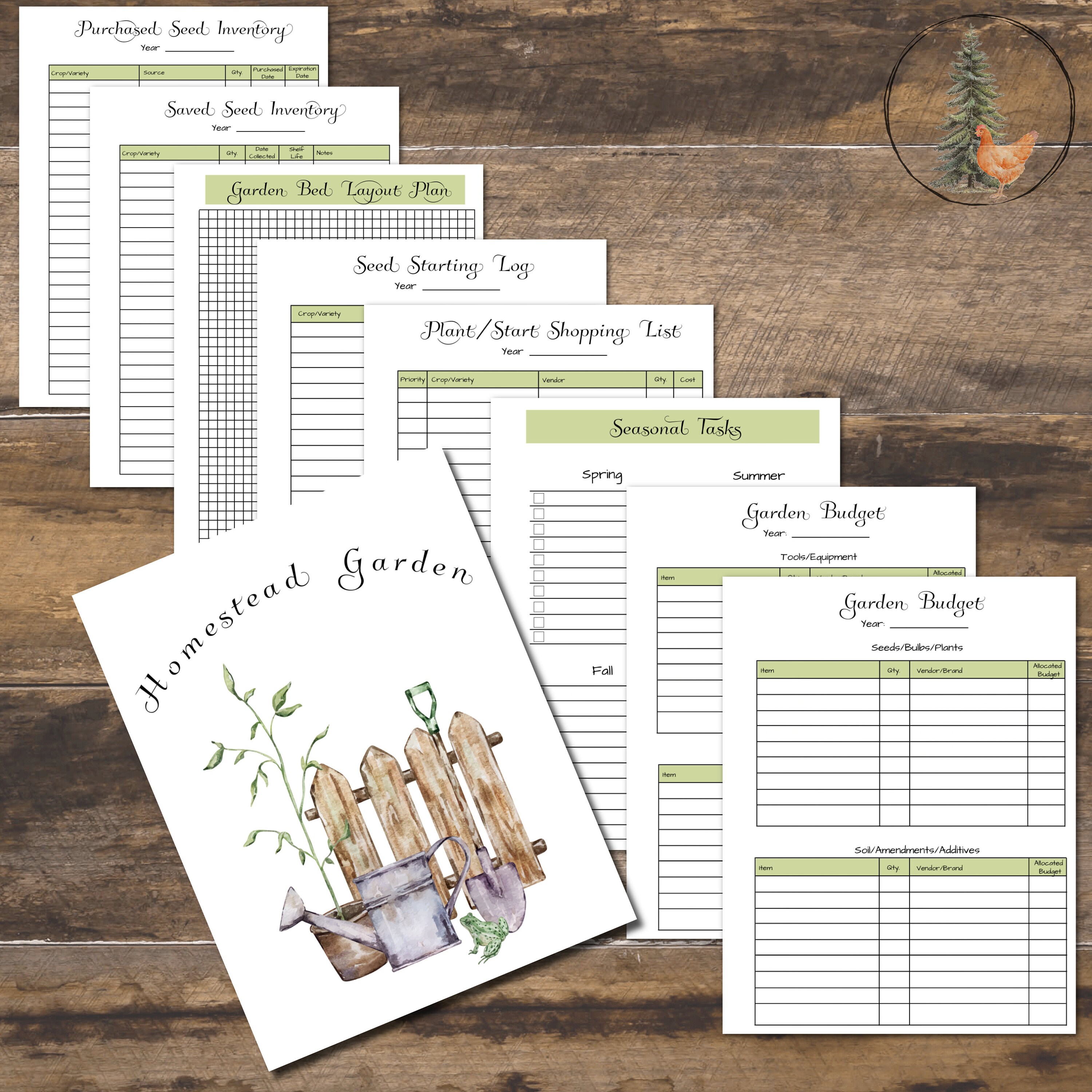 90 Page Homestead Planning Binder Homestead Management - Etsy