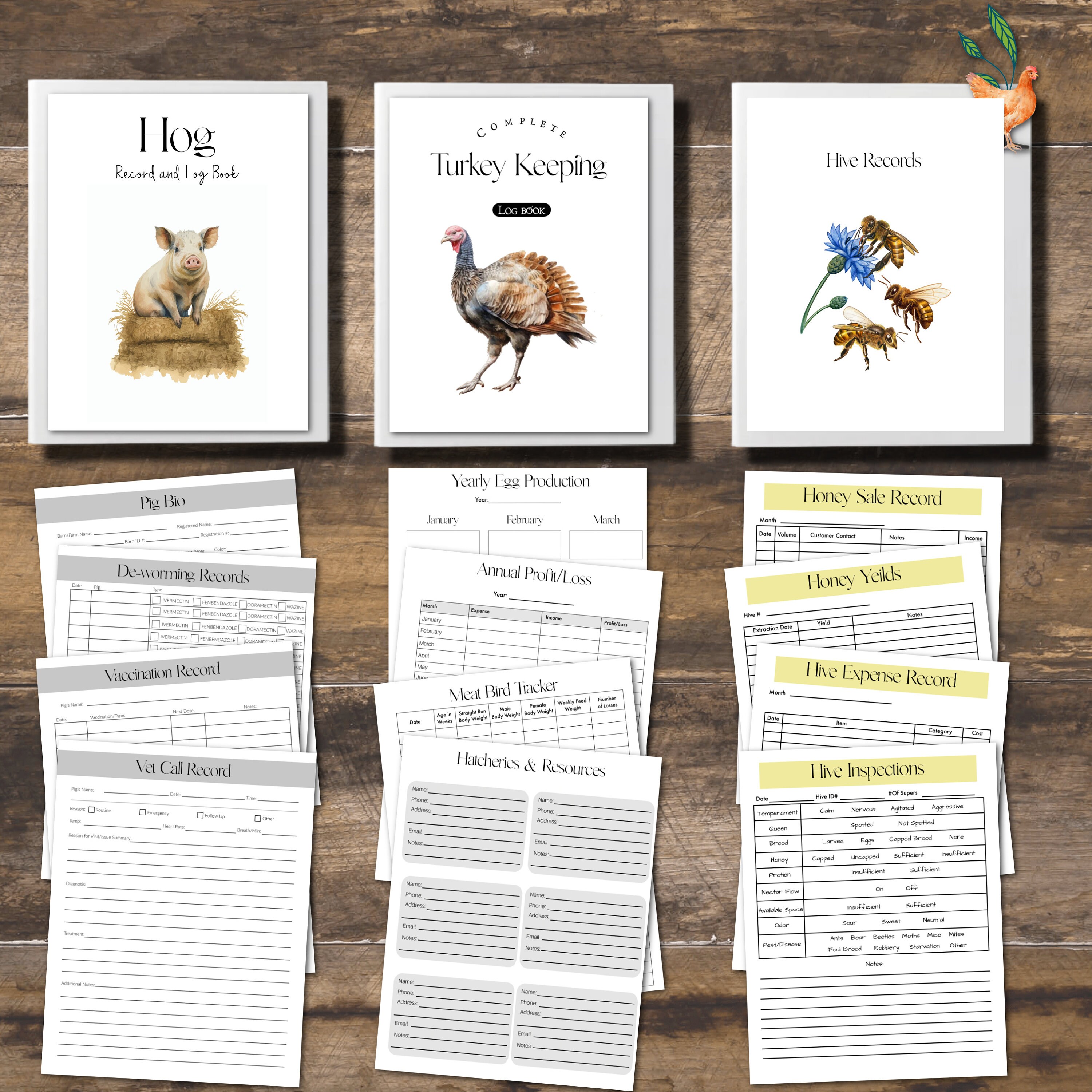 Ultimate Homestead Binder Homestead Management Binder Farm Planner ...