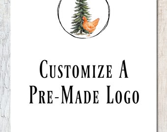 Customize a Pre-made Logo ~ Custom Add On