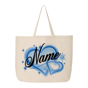 The Airbrush Canvas Small Tote Multi main image 1