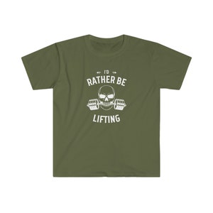 Fitness shirt weightlifting shirt trendy fitness apparel Unisex Softstyle T-Shirt