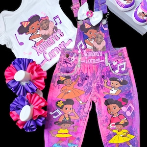 Kids Denim Xamora's Corner Birthday Outfit