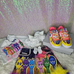 Kids Denim Birthday Outfit