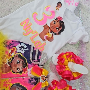 Moana Geburtstags-Outfit